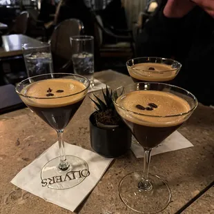 Espresso martinis