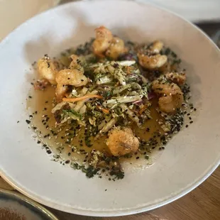 Sweet &amp; Spicy Shrimp - I think this was a little too sweet and not spicy! 5/10