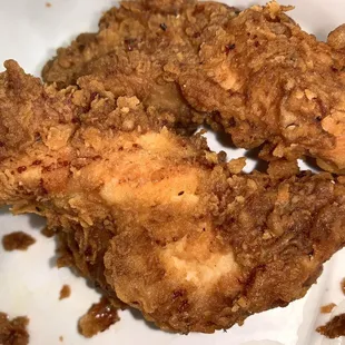Huge portions of crispy Homemade Chicken Tenders