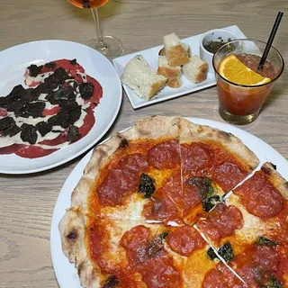 Salamino Pizza Lunch