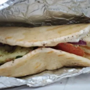Original gyro with chicken, not that special