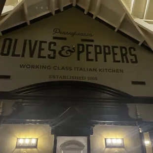 Inside the restaurant