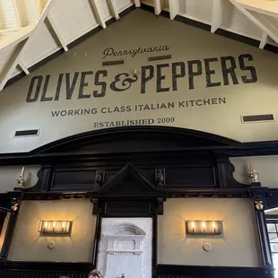 Inside the dining room