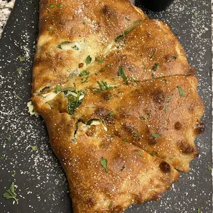 Spinach Calzone (small can feed 2)
