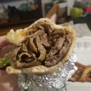 Meat-packed Gyro