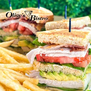 Turkey Club Sandwich