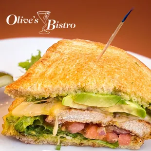 Cajun Chicken Avocado Sandwich