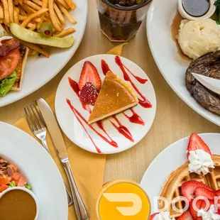 Menu options