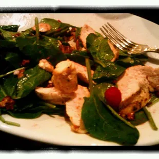 Raspberry Spinach Salad