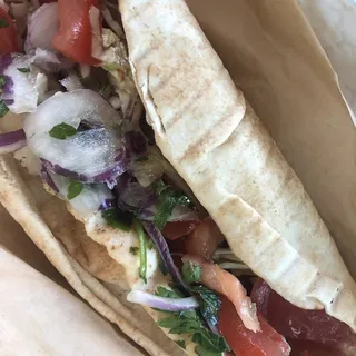 Filet Mignon Kabab Wrap