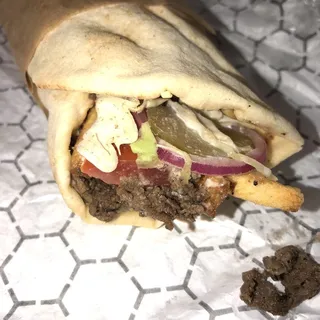 Beef Shawarma Wrap