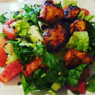 Chicken Kabob Salad