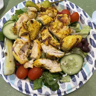 Grilled CHICKEN PLATE SALAD