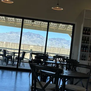 View from the dining room