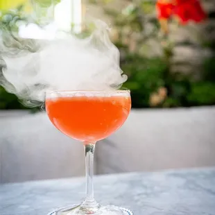 Vodka + Summer Berry Smoke Bubble burst