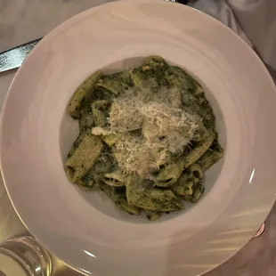Arugula Pesto Pasta