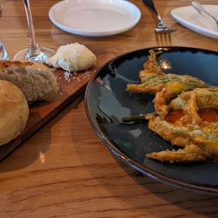 apps and in house made bread