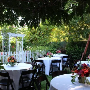 Backyard Reception