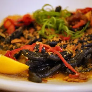 Squid Ink Casarecce