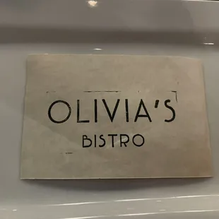 the name of the restaurant