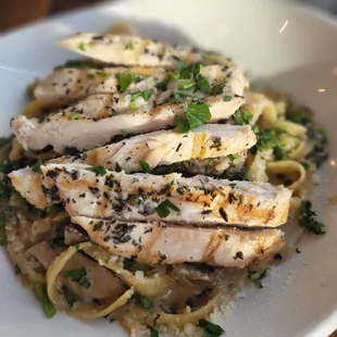 Tagliatella with chicken