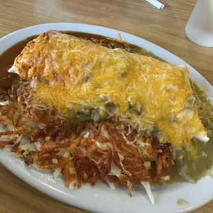Smothered Burrito!
