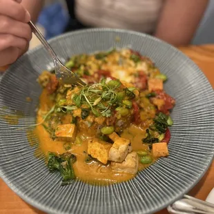 West Indian Tofu and Coconut Curry