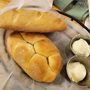 Complimentary Pineapple Bread. It&apos;s AMAZING!!