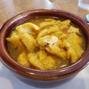 Chicken and dumpling soup