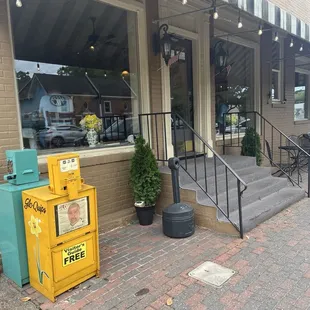 Inviting entrance