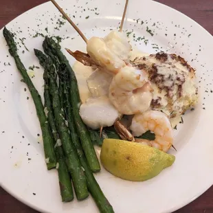 Seafood trio
