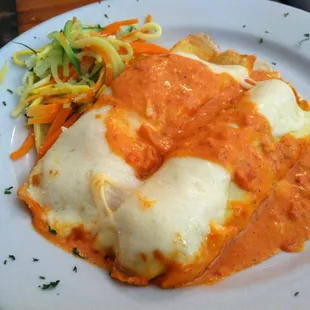 Seafood Crepes