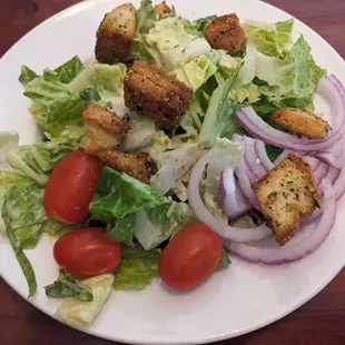 Blacken Salmon Caesar Salad