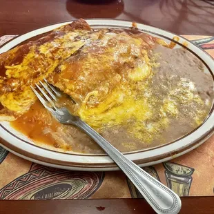 L4. Cheese Enchilada and Chile Relleno Lunch
