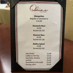 Cocktails with your meal