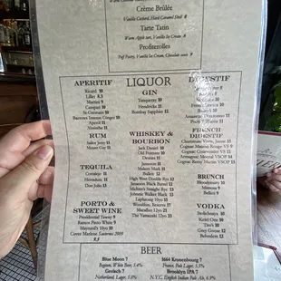 Brunch Menu 8/14/21