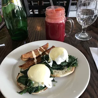 Eggs florentine