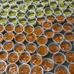 These are the two sauce spices.