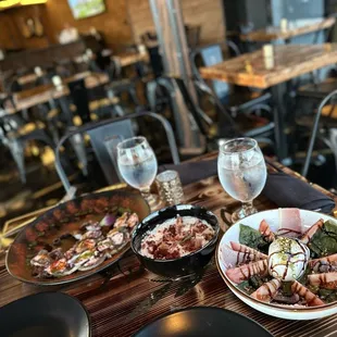 Octopus, cream of taro, burrata