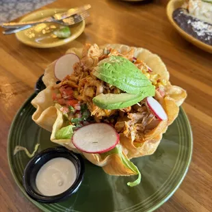Chicken Tostada