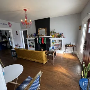 Entry/main seating area.