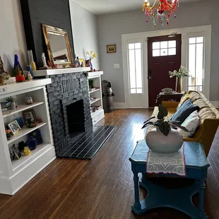 One of the living rooms