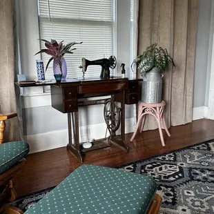 And old singer sewing machine