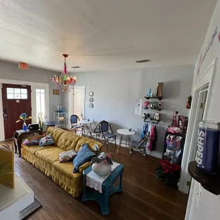 Main seating area/entry.