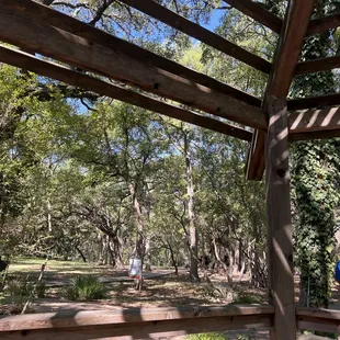 Trails outside coffee house