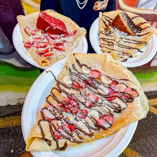 crepes, food