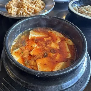 Spicy Tofu Soup