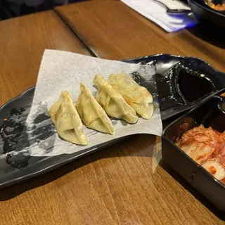 Pan Fried Dumplings Plate
