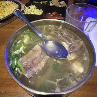 Beef Brisket Soup (Rice Included)