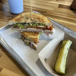 Coyote Club Sammich (without mustard and mayo)